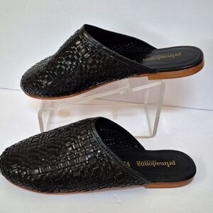 PrimaDonna Black Woven Women's Mules EURO 38 US 7-7.5